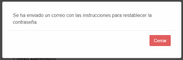 Restablecer contraseña 2